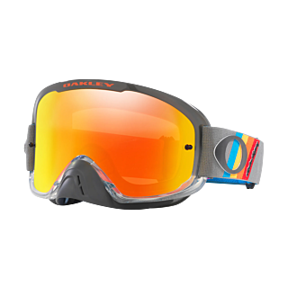 Oakley Crossbril O-frame 2.0 TLD Grey Stripes - Fire Iridium Lens