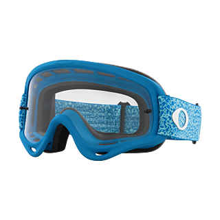 Oakley Crossbril O-frame Blue Crackle - Clear Lens