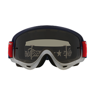 Oakley Crossbril O-frame TLD RWB Stars - Donker Grijs Lens