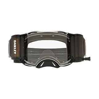 Oakley Crossbril Roll-Off Airbrake MX Tuff Blocks Black Gunmetal - Clear Lens