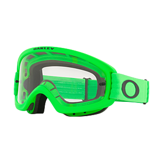 Oakley Kinder Crossbril XS O-frame 2.0 Moto Green - Clear Lens