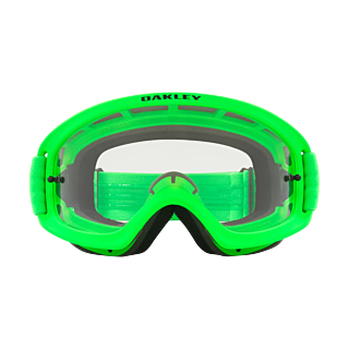 Oakley Kinder Crossbril XS O-frame 2.0 Moto Green - Clear Lens