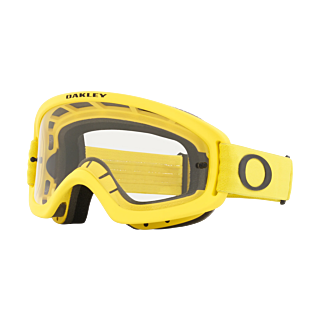 Oakley Kinder Crossbril XS O-frame 2.0 Moto Yellow - Clear Lens