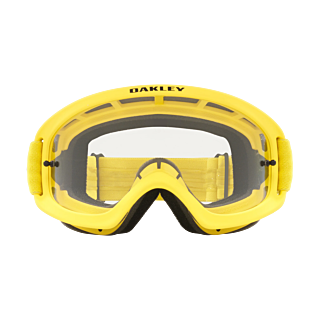 Oakley Kinder Crossbril XS O-frame 2.0 Moto Yellow - Clear Lens