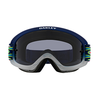 Oakley Kinder Crossbril XS O-frame 2.0 TLD Speed Bubbles Navy - Donker Grijs Lens