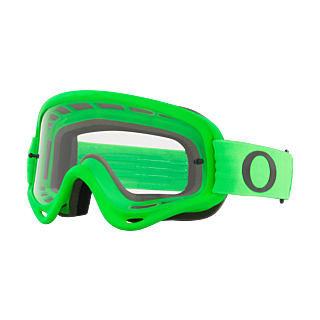 Oakley Kinder Crossbril XS O-frame Moto Green - Clear Lens