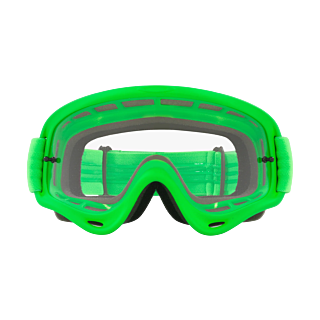 Oakley Kinder Crossbril XS O-frame Moto Green - Clear Lens