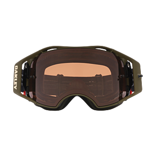 Oakley MTB Bril Airbrake Dark Brush Camo - Prizm Brons Lens