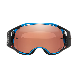 Oakley MTB Bril Airbrake Minnaar Distress Blue - Prizm Black Iridium Lens