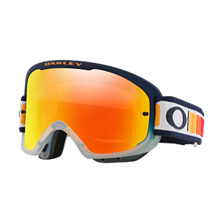 Oakley MTB Bril O-frame 2.0 TLD Orange Blocks - Fire Iridium Lens