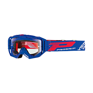 Progrip Crossbril 3303 TR Vista - Blauw - Clear Lens
