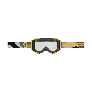 Scott Crossbril Fury Enduro - Camo Groen / Geel - Clear Lens