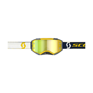 Scott Crossbril Fury - Geel / Blauw - Spiegel Geel Lens