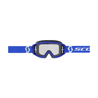 Scott Crossbril Primal - Blauw / Wit - Clear Lens