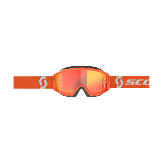 Scott Crossbril Primal - Oranje / Wit - Spiegel Oranje Lens