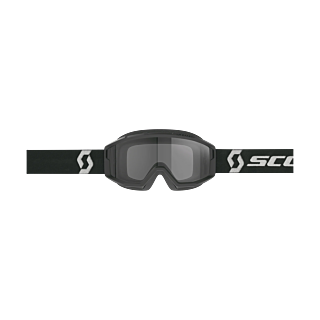 Scott Crossbril Primal Sand Dust - Zwart / Wit - Donker Grijs Lens
