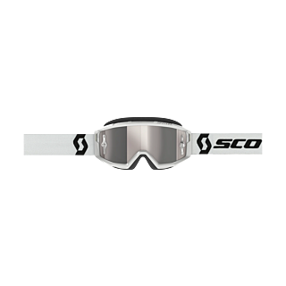 Scott Crossbril Primal - Wit - Spiegel Zilver Lens