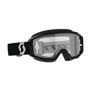Scott Crossbril Primal - Zwart / Wit - Clear Lens