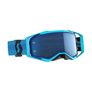 Scott Crossbril Prospect - Blauw / Zwart - Spiegel Electric Blauw Lens