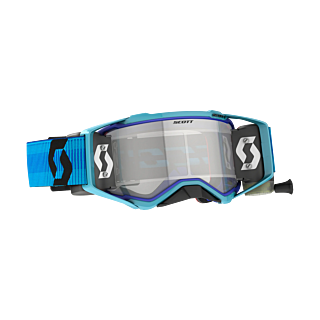 Scott Crossbril Roll-Off Prospect WFS - Blauw / Zwart - Clear Lens