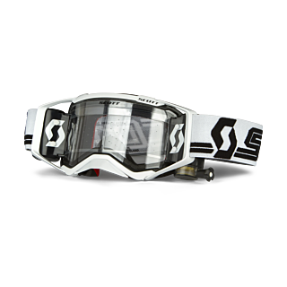 Scott Crossbril Roll-Off Prospect WFS - Wit / Zwart - Clear Lens