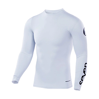 Seven Compressie Shirt Zero Staple - Wit