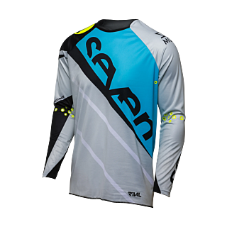 Seven Cross Shirt Rival Militant - Blauw / Cement