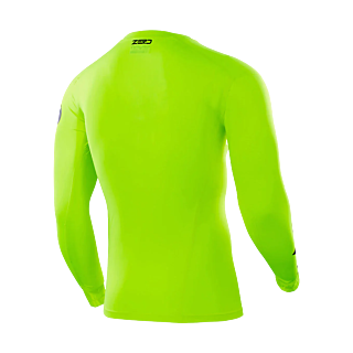 Seven Kinder Compressie Shirt Zero Blade - Flo Geel