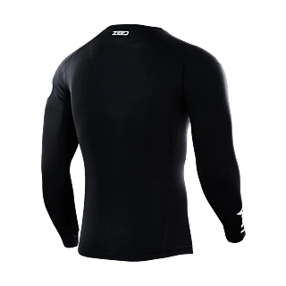 Seven Kinder Compressie Shirt Zero Blade - Zwart