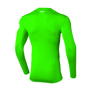 Seven Kinder Compressie Shirt Zero - Flo Groen