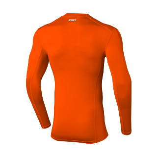 Seven Kinder Compressie Shirt Zero - Flo Oranje