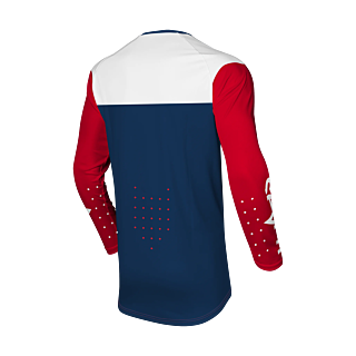 Seven Kinder Cross Shirt Vox Aperture - Rood / Navy