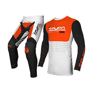 Seven Kinder Crosskleding Vox Aperture - Wit / Oranje