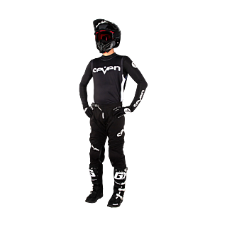 Seven Kinder Crosskleding Zero Staple - Zwart