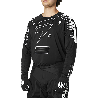 Shift Cross Shirt 3LACK Label King - Zwart