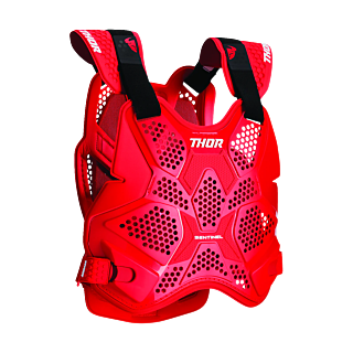 Thor Bodyprotector Sentinel LTD Pro - Rood / Zwart