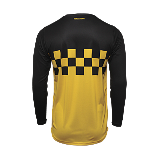 Thor Cross Shirt 2026 Hallman Differ Cheq - Geel / Zwart