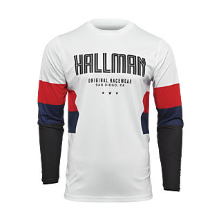 Thor Crosskleding 2026 Hallman Differ Draft - Wit / Rood / Navy