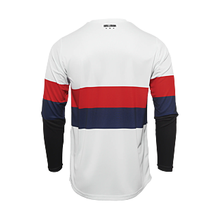 Thor Cross Shirt 2026 Hallman Differ Draft - Wit / Rood / Navy