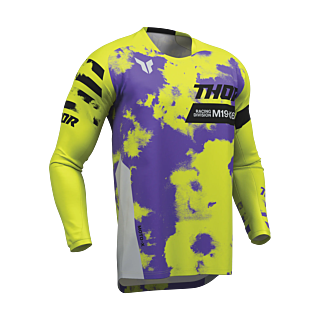 Thor Crosskleding 2026 Launchmode Bleach - Grijs / Acid