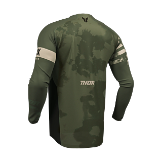 Thor Cross Shirt 2026 Launchmode Bleach - Zwart / Camo