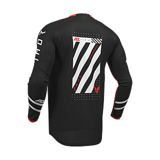 Thor Cross Shirt 2026 Launchmode Futura - Zwart / Rood