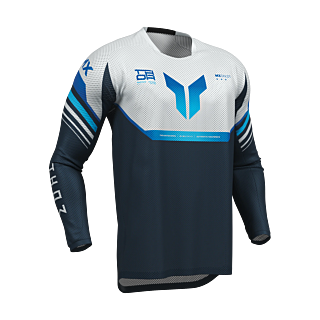 Thor Cross Shirt 2026 Launchmode Vented Raptor - Midnight / Grijs