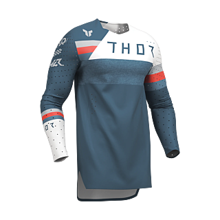 Thor Cross Shirt 2026 Sportmode Leaque - Blauw / Wit