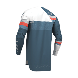 Thor Cross Shirt 2026 Sportmode Leaque - Blauw / Wit