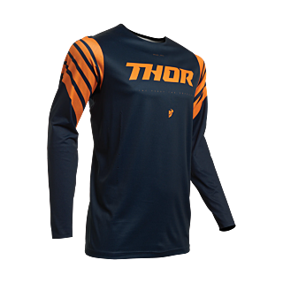 Thor Cross Shirt Prime Pro Strut - Midnight / Oranje