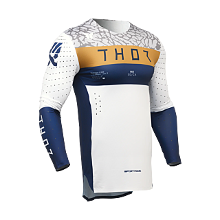 Thor Cross Shirt Sportmode Bravo - Navy / Wit