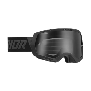 Thor Crossbril Regiment - Zwart / Grijs - Smoke Lens