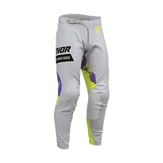 Thor Crossbroek 2026 Launchmode Bleach - Grijs / Acid