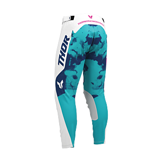 Thor Crossbroek 2026 Launchmode Bleach - Wit / Aqua